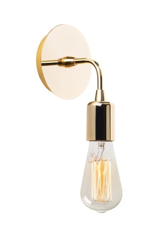 Aplique de parede Harput Dourado