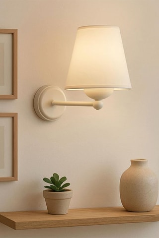 Aplique de parede - Branco - 40 W