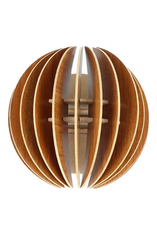 Aplique de parede 208 - Castanho -­ 60 W