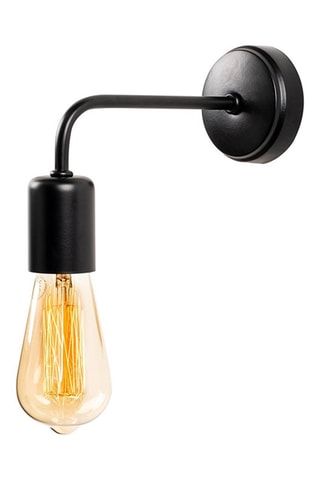 Aplique de parede Denge - Preto - 100 W