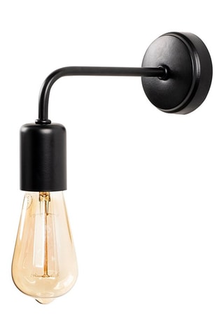 Aplique de parede Denge - Preto - 100 W