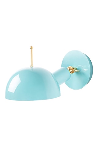 Aplique de parede - Azul e dourado - 40 W