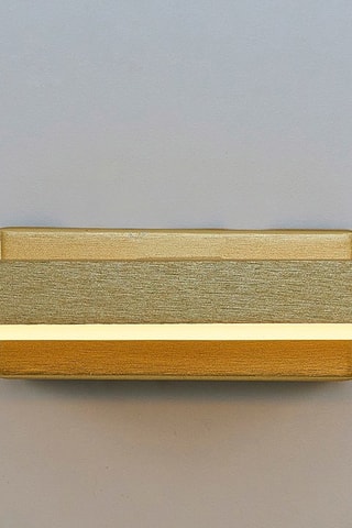 Aplique de parede LED - Dourado