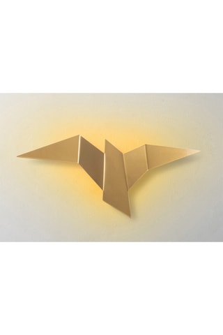 Aplique de parede LED Pacali - Dourado - 1 W