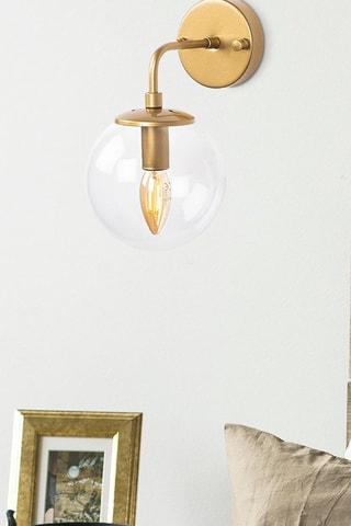 Aplique de parede Horn - Dourado