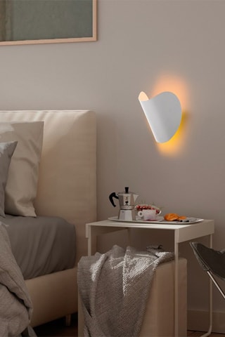 Aplique de parede LED Heybe - Branco - 1 W
