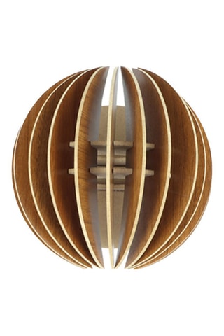 2 apliques de parede - Castanho -­ 2 x 60 W