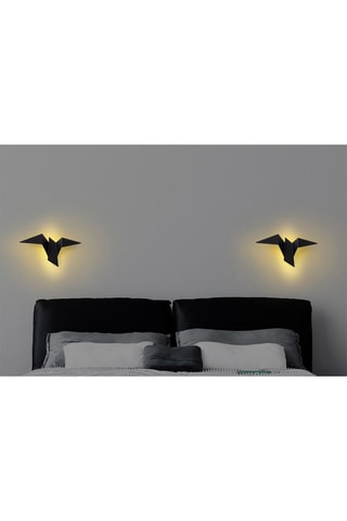 Aplique de parede LED Pacali - Preto - 1 W