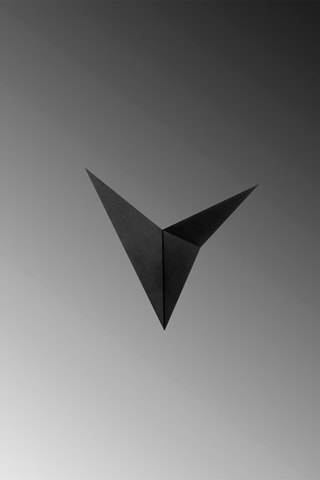 Aplique de parede Bird - Preto - 10 W