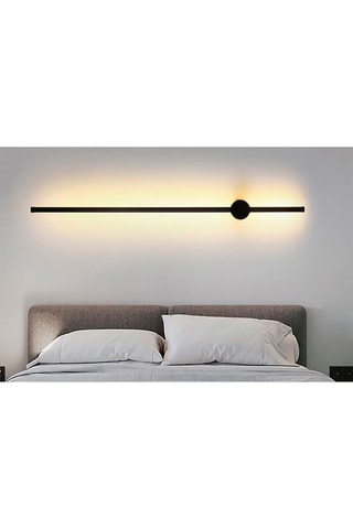 Applique murale LED - Noir - 24 W