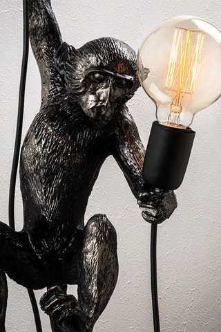 Aplique de parede Singe 2 Preto