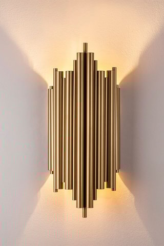 Aplique de parede Reis - Dourado -