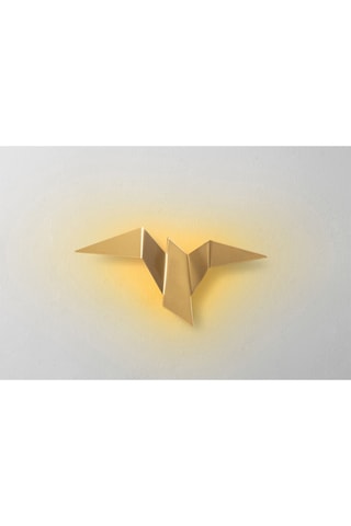 Aplique de parede LED Pacali - Dourado - 1 W