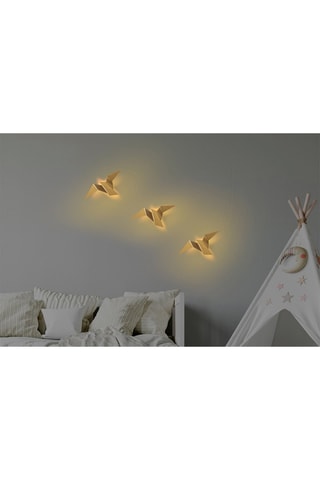 Aplique de parede LED Pacali - Dourado - 1 W