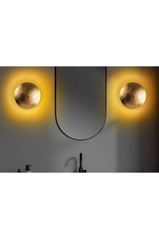 Aplique de parede LED - Dourado - 5 W