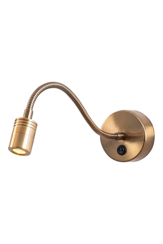 Aplique de parede Reading - Dourado - 1 W