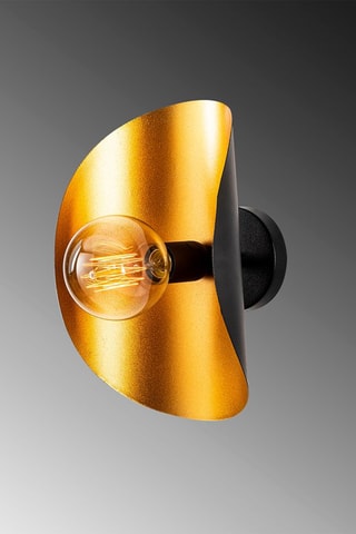 Aplique de parede - Dourado - 100 W