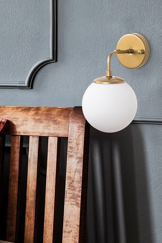 Aplique de parede Horn - Dourado - 40 W