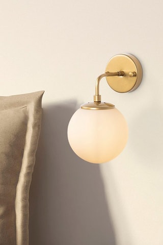 Aplique de parede Horn - Dourado - 40 W