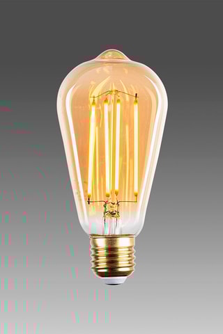 Lâmpada LED - Amarelo quente - 6 W - E27