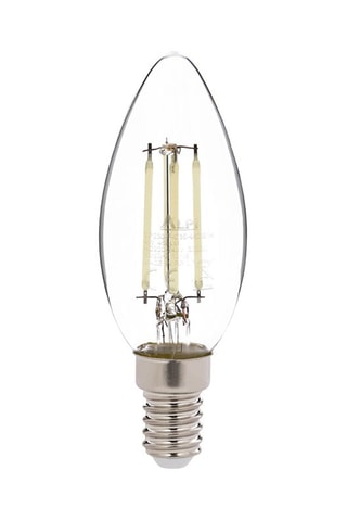 Lâmpada LED - Branco quente - 4 W - E14