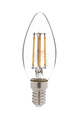 Lâmpada LED - Amarelo - 4 W - E14