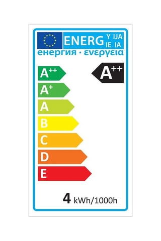 Lâmpada LED - Amarelo - 4 W - E14
