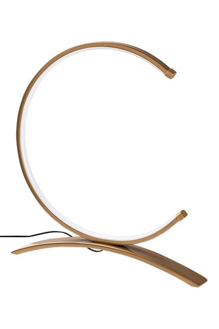 Candeeiro de mesa LED Moon - Dourado - 12 W