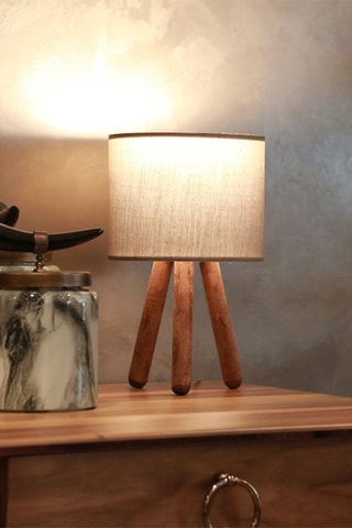 Candeeiro de mesa Ayd - Cinzento-escuro - 60 W