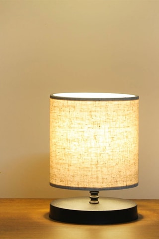 Candeeiro de mesa - Bege - 40 W