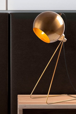 Candeeiro de mesa Dourado