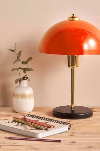 Candeeiro de mesa - Laranja - 15 W