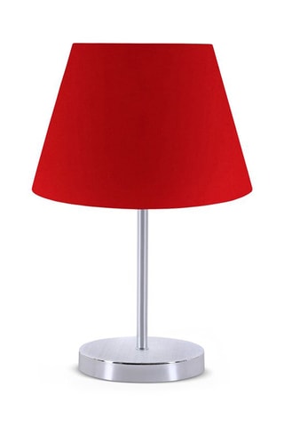 Candeeiro de mesa - Vermelho - 40 W