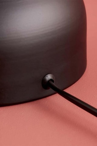 Candeeiro de mesa Preto e bege
