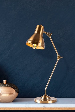 Candeeiro de mesa - Dourado - 40 W
