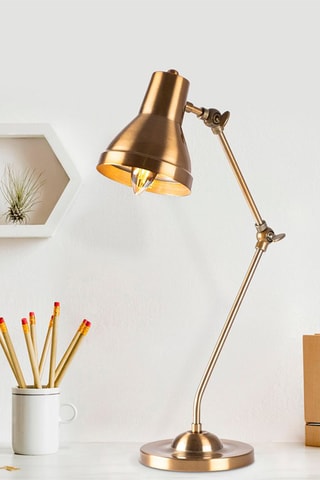 Candeeiro de mesa - Dourado - 40 W