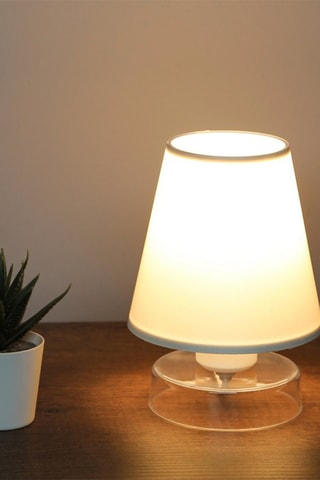 Candeeiro de cabeceira LED Creme