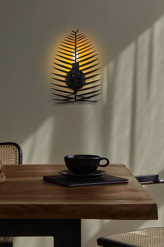Aplique de parede - Preto - 40 W