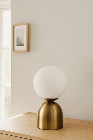 Candeeiro de mesa - Branco - 40 W