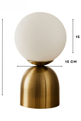 Candeeiro de mesa - Branco - 40 W