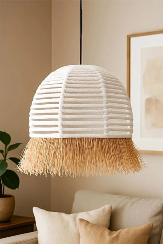 Candeeiro suspenso - Branco - 40 W
