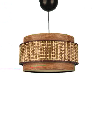 Candeeiro suspenso - Castanho-claro - 40 W