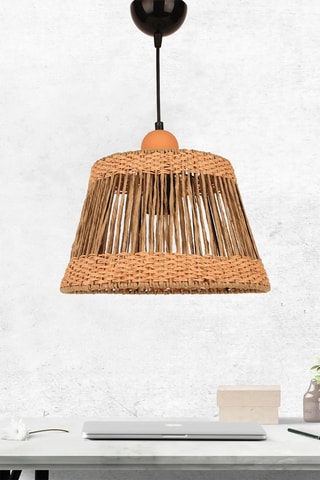 Candeeiro suspenso - Laranja - 40 W