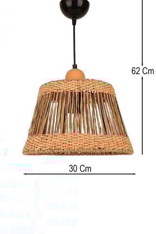 Candeeiro suspenso - Laranja - 40 W