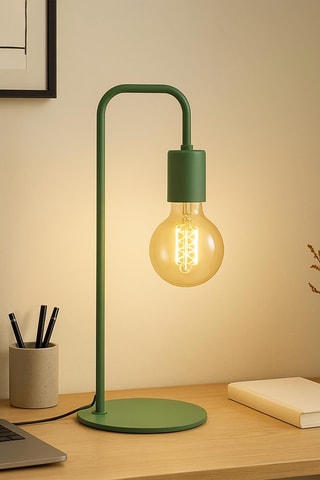 Candeeiro de mesa - Verde-claro - 40 W