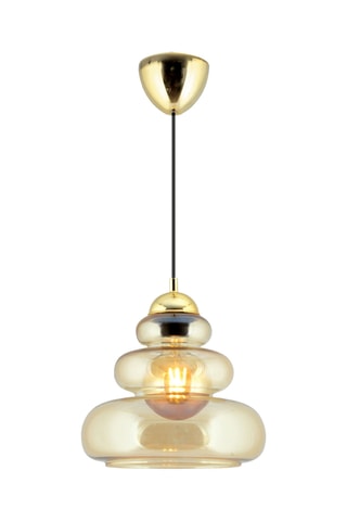 Candeeiro suspenso - Bege - 4 x 40 W
