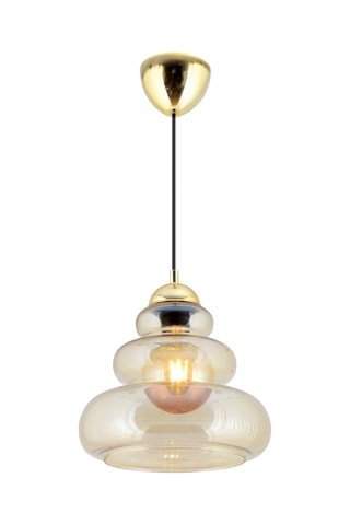Candeeiro suspenso - Bege - 4 x 40 W
