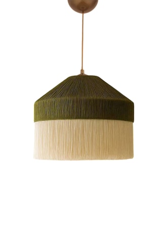Candeeiro suspenso - Verde - 40 W