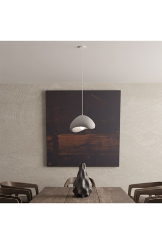 Candeeiro suspenso - Cinzento-escuro - 40 W