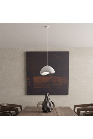Candeeiro suspenso - Branco - 40 W